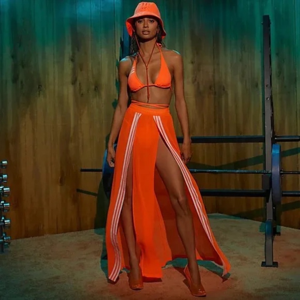 Adidas x Ivy Park High-Slit Maxi Skirt